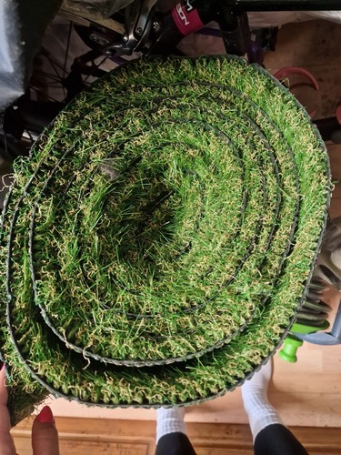 Artificial grass turf roll